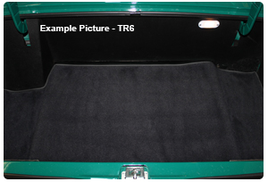 Triumph TR250 1967-1968 Trunk Carpet Sets | Prestige Autotrim Products Ltd