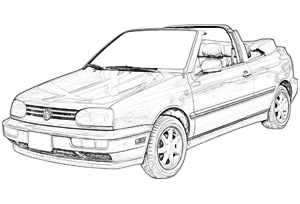 VW Golf Cabrio Car Hoods / Soft Tops - Prestige Autotrim Products Ltd